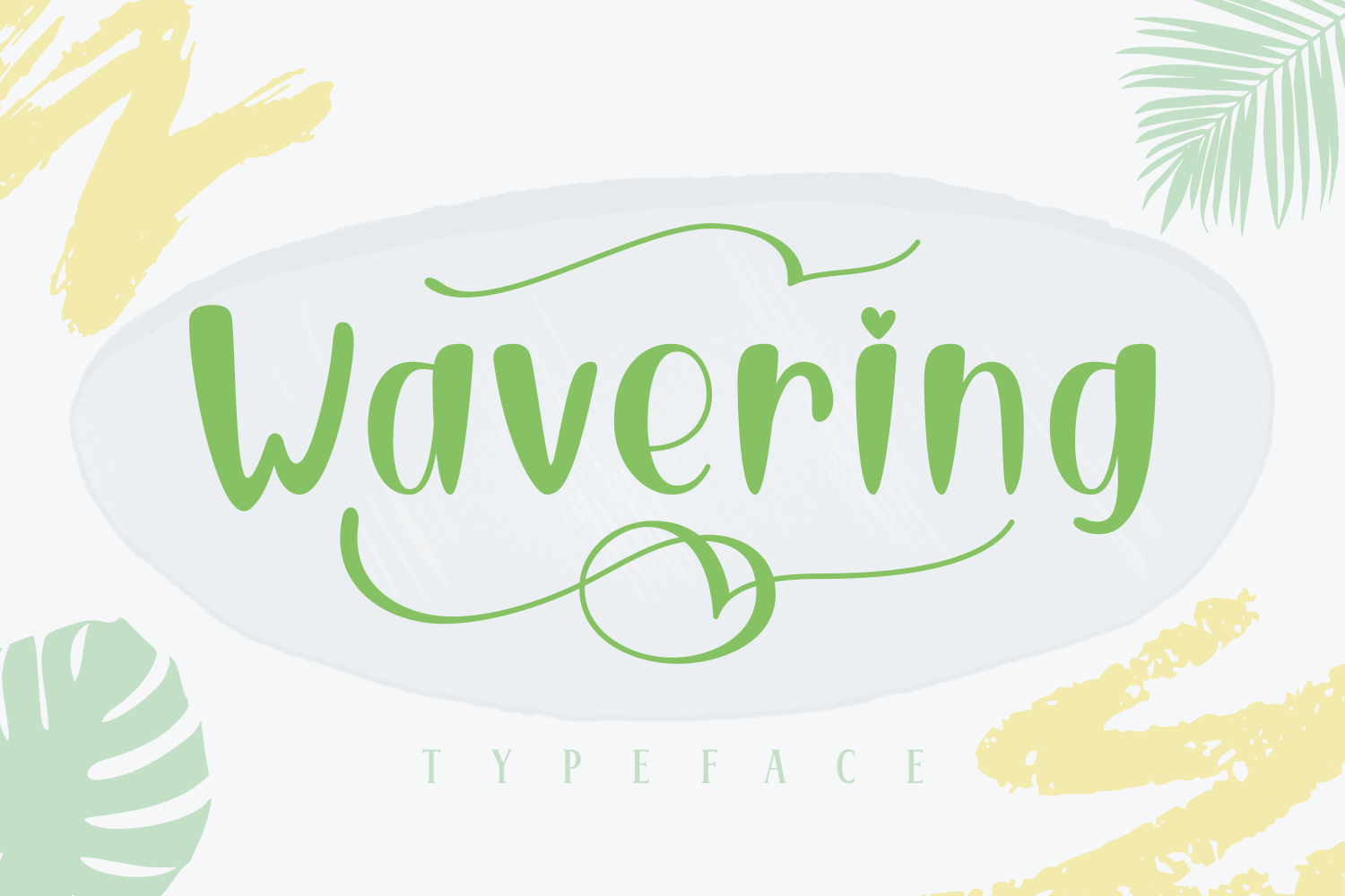 Wavering font